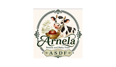 Arnela Sweets And Dairy Farm logo